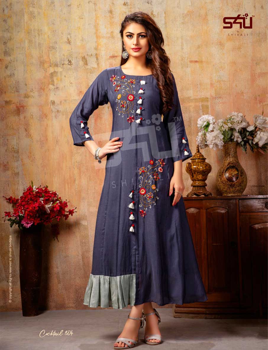 S4u Cocktail Vol-3 Kurta Gown Manufacturer S4u Cocktail Vol-3 Kurta Gown Manufacturer